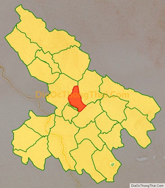 Bản đồ vị trí và địa giới hành chính Xã Tân Lập (cũ), huyện Bá Thước