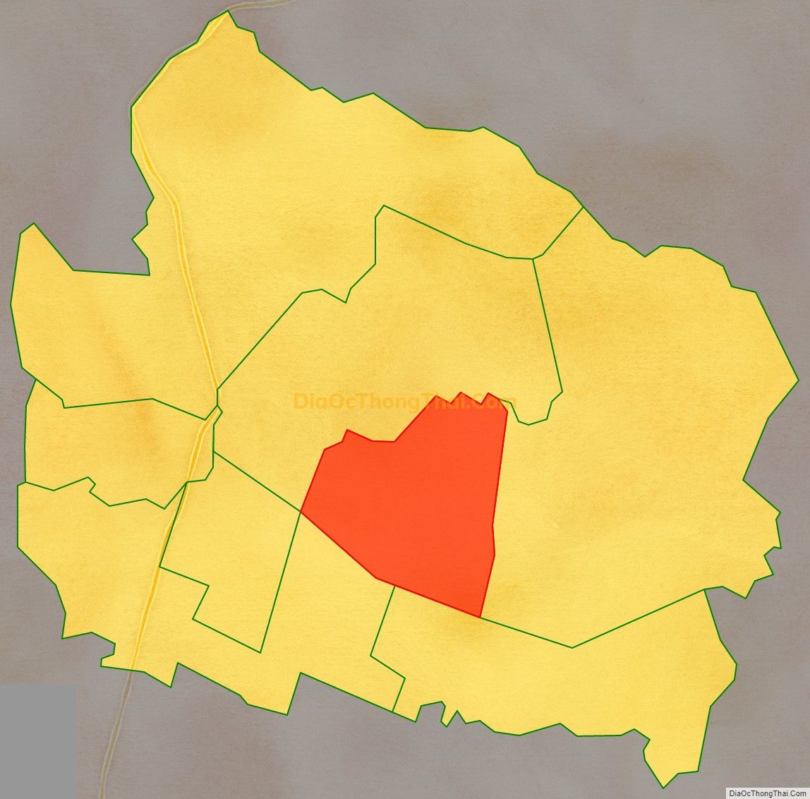 Bản đồ vị trí và địa giới hành chính Phường Lam Sơn, thị xã Bỉm Sơn