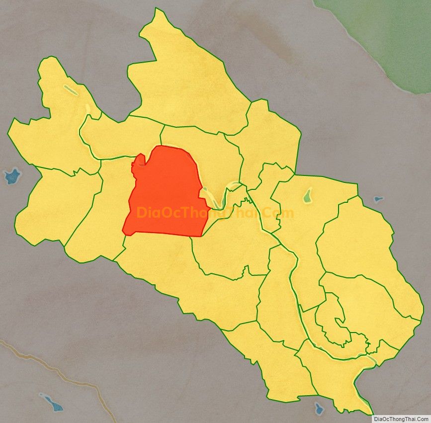 Bản đồ vị trí và địa giới hành chính Xã Cẩm Bình, huyện Cẩm Thủy