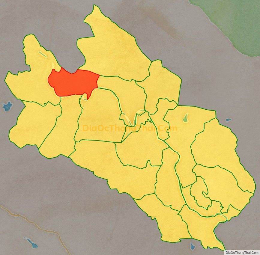 Bản đồ vị trí và địa giới hành chính Xã Cẩm Lương, huyện Cẩm Thủy