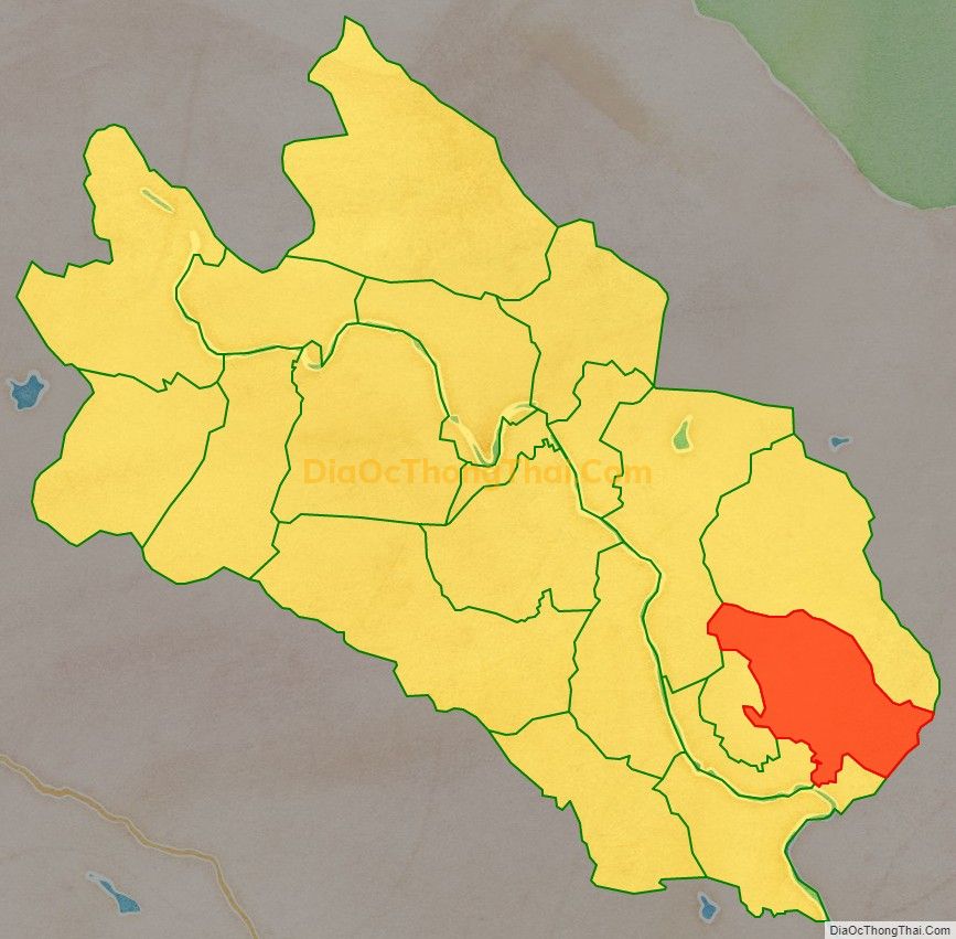 Bản đồ vị trí và địa giới hành chính Xã Cẩm Phú, huyện Cẩm Thủy