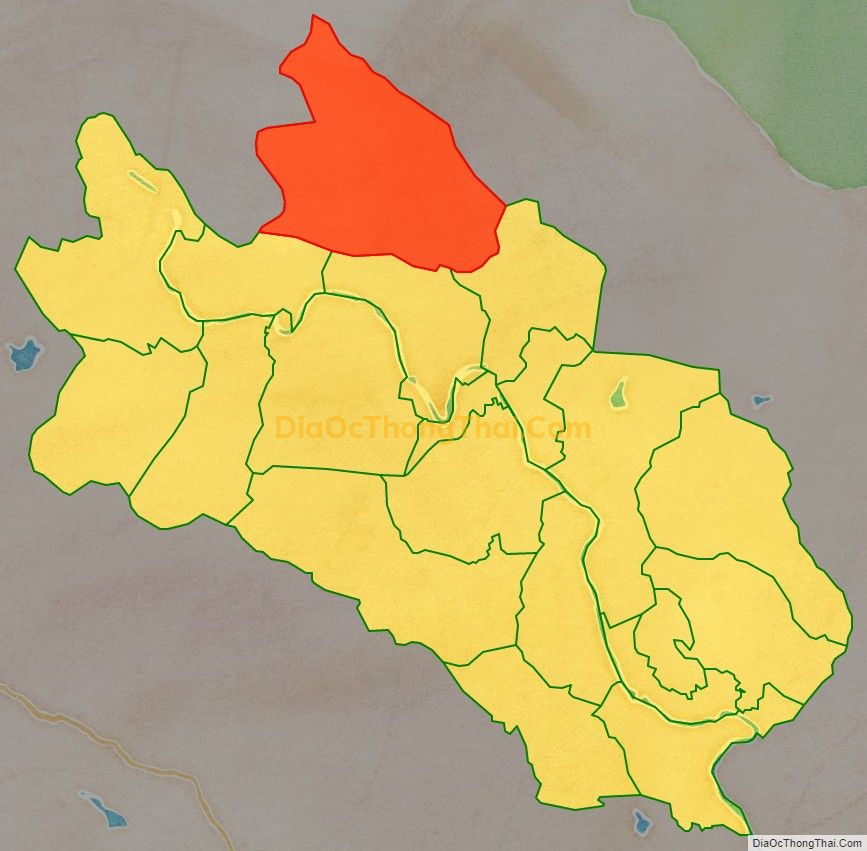 Bản đồ vị trí và địa giới hành chính Xã Cẩm Quý, huyện Cẩm Thủy