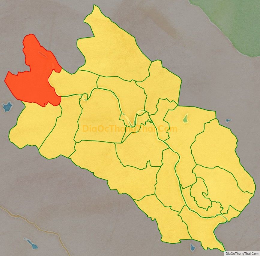 Bản đồ vị trí và địa giới hành chính Xã Cẩm Thành, huyện Cẩm Thủy