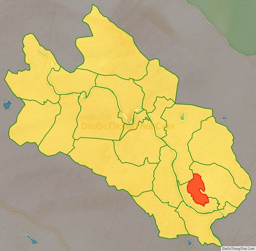 Bản đồ vị trí và địa giới hành chính Xã Phúc Do (cũ), huyện Cẩm Thủy