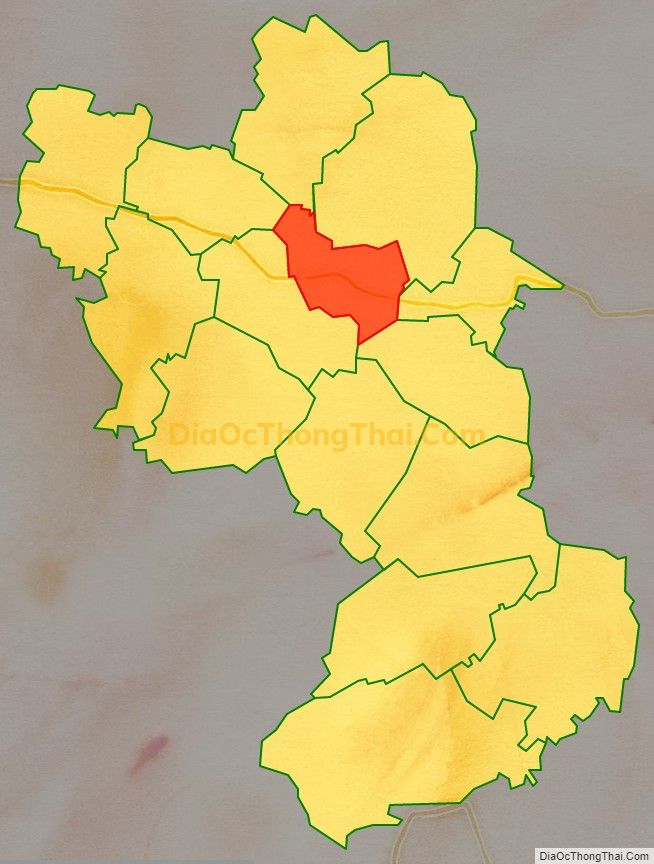 Bản đồ vị trí và địa giới hành chính Xã Đông Anh (cũ), huyện Đông Sơn