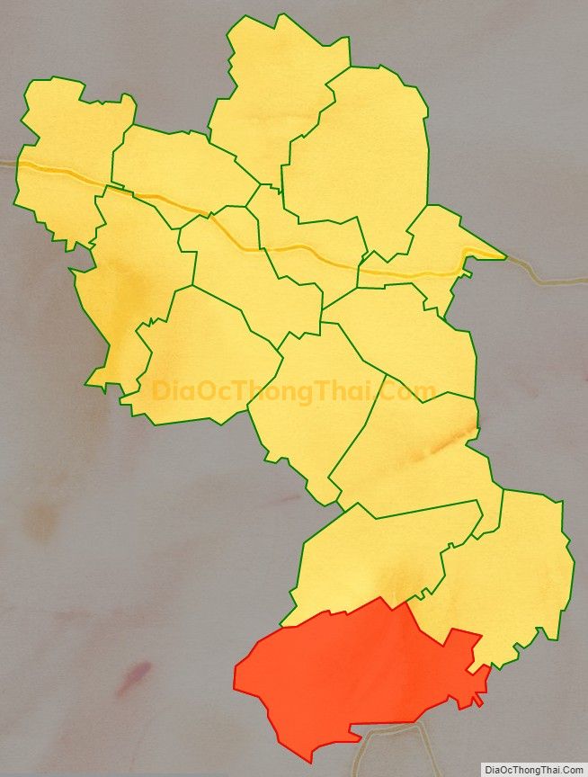 Bản đồ vị trí và địa giới hành chính Xã Đông Nam, huyện Đông Sơn
