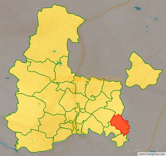 Bản đồ vị trí và địa giới hành chính Xã Hà Hải, huyện Hà Trung