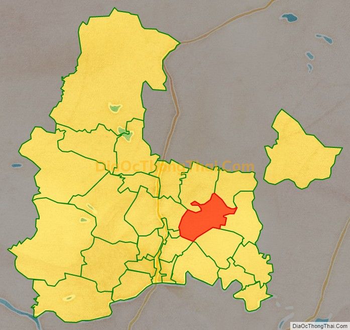 Bản đồ vị trí và địa giới hành chính Xã Hà Lai, huyện Hà Trung