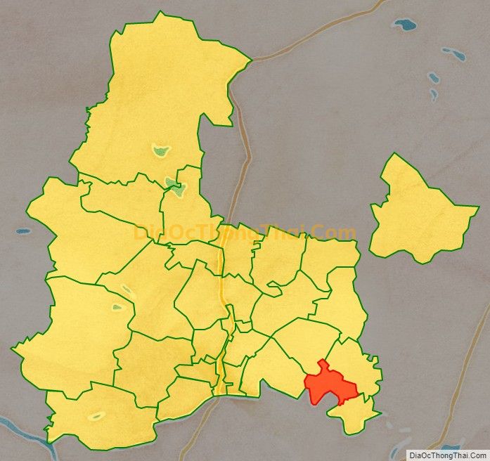 Bản đồ vị trí và địa giới hành chính Xã Hà Phú (cũ), huyện Hà Trung