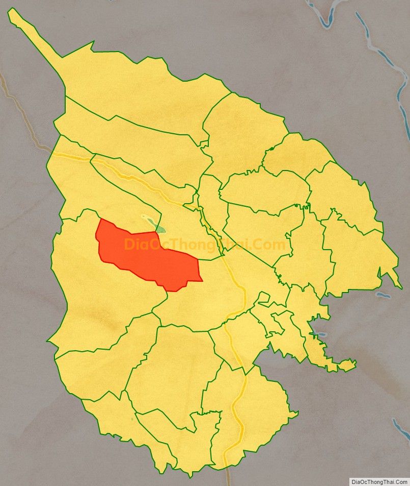 Bản đồ vị trí và địa giới hành chính Xã Cao Ngọc, huyện Ngọc Lặc