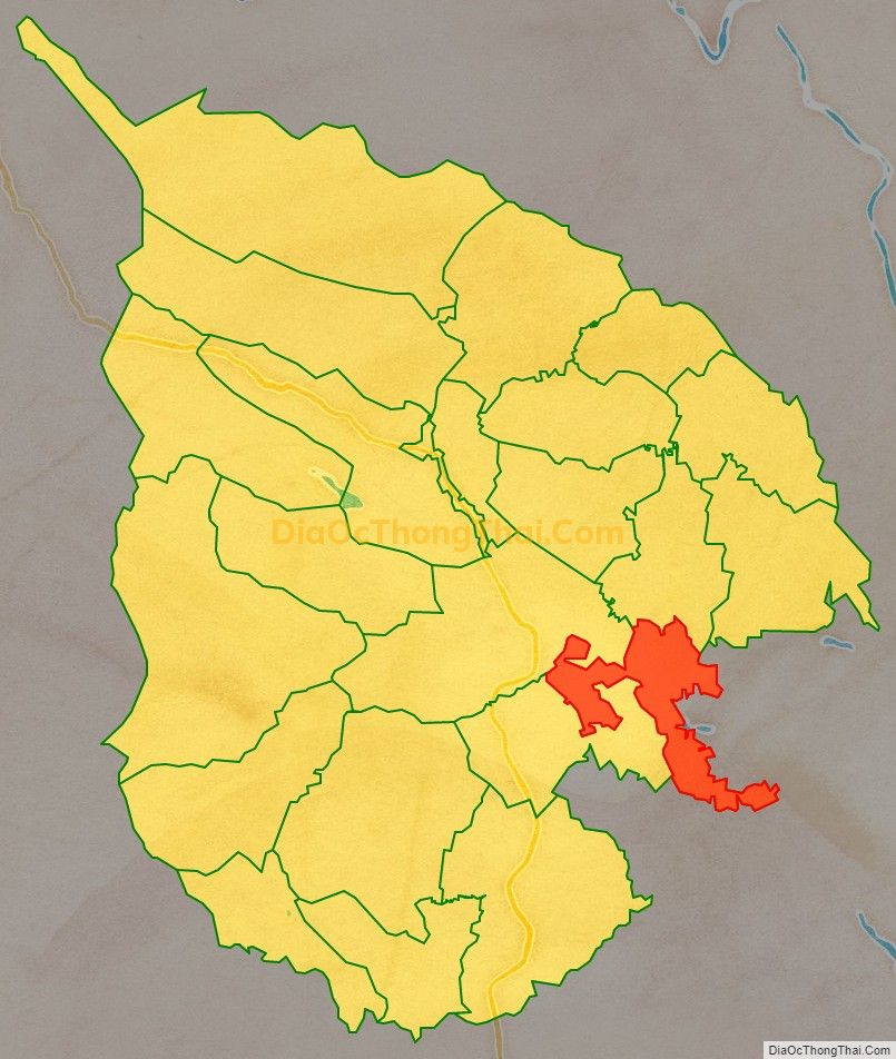 Bản đồ vị trí và địa giới hành chính Xã Lam Sơn, huyện Ngọc Lặc