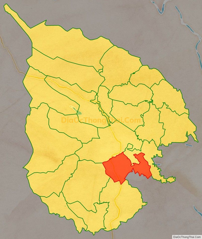 Bản đồ vị trí và địa giới hành chính Xã Minh Tiến, huyện Ngọc Lặc