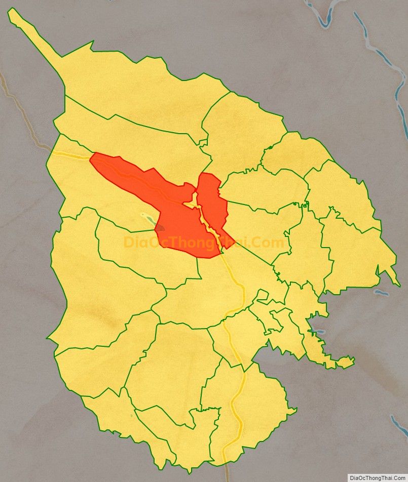 Bản đồ vị trí và địa giới hành chính Xã Ngọc Khê (cũ), huyện Ngọc Lặc