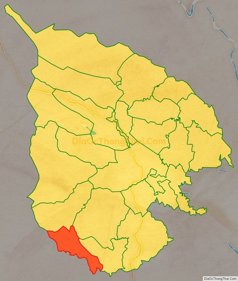 Bản đồ vị trí và địa giới hành chính Xã Phùng Minh, huyện Ngọc Lặc