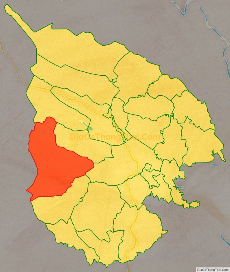 Bản đồ vị trí và địa giới hành chính Xã Vân Am, huyện Ngọc Lặc