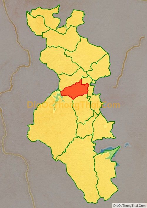 Bản đồ vị trí và địa giới hành chính Xã Hải Vân (cũ), huyện Như Thanh