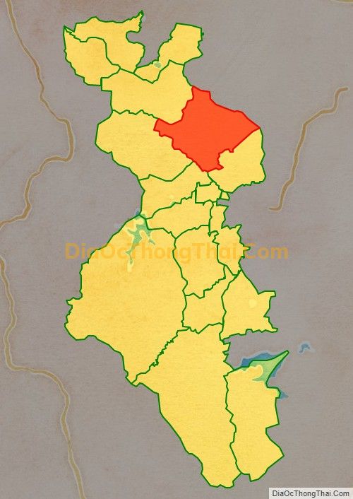 Bản đồ vị trí và địa giới hành chính Xã Mậu Lâm, huyện Như Thanh