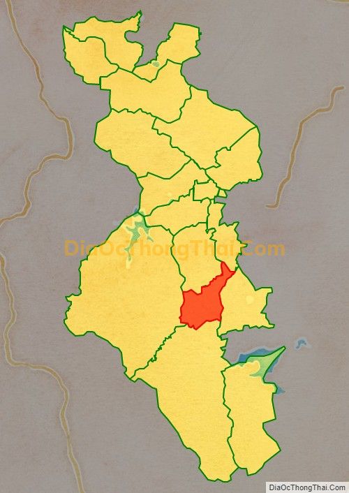 Bản đồ vị trí và địa giới hành chính Xã Phúc Đường (cũ), huyện Như Thanh