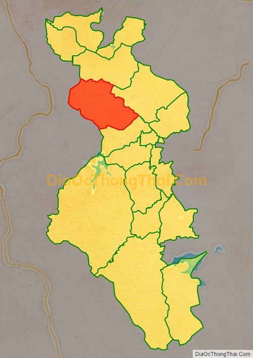 Bản đồ vị trí và địa giới hành chính Xã Xuân Khang, huyện Như Thanh