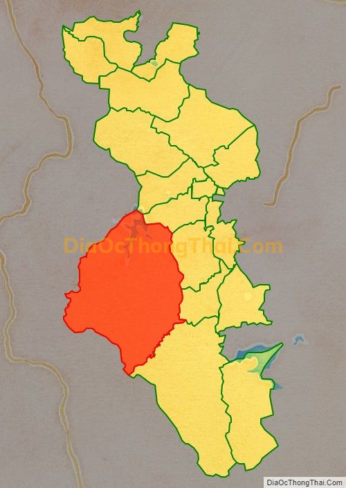 Bản đồ vị trí và địa giới hành chính Xã Xuân Thái, huyện Như Thanh