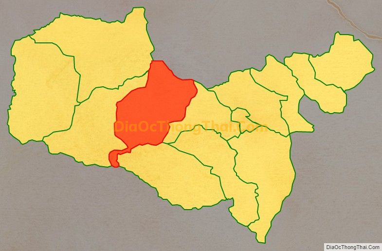 Bản đồ vị trí và địa giới hành chính Xã Sơn Điện, huyện Quan Sơn