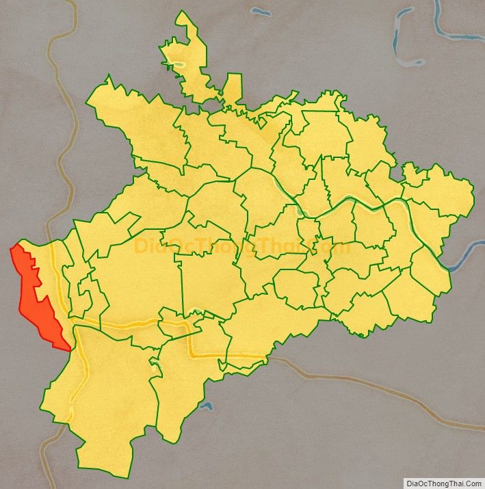 Bản đồ vị trí và địa giới hành chính Xã Xuân Bái, huyện Thọ Xuân