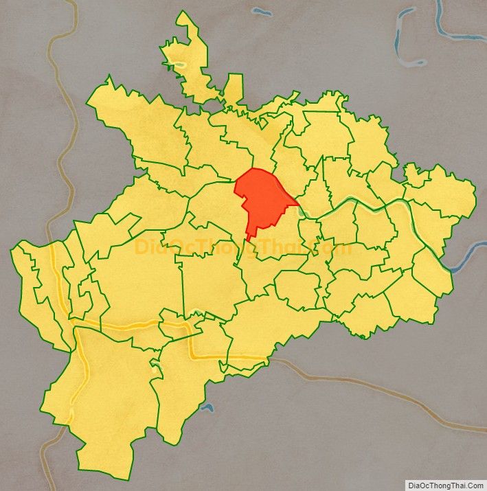 Bản đồ vị trí và địa giới hành chính Xã Xuân Hòa, huyện Thọ Xuân