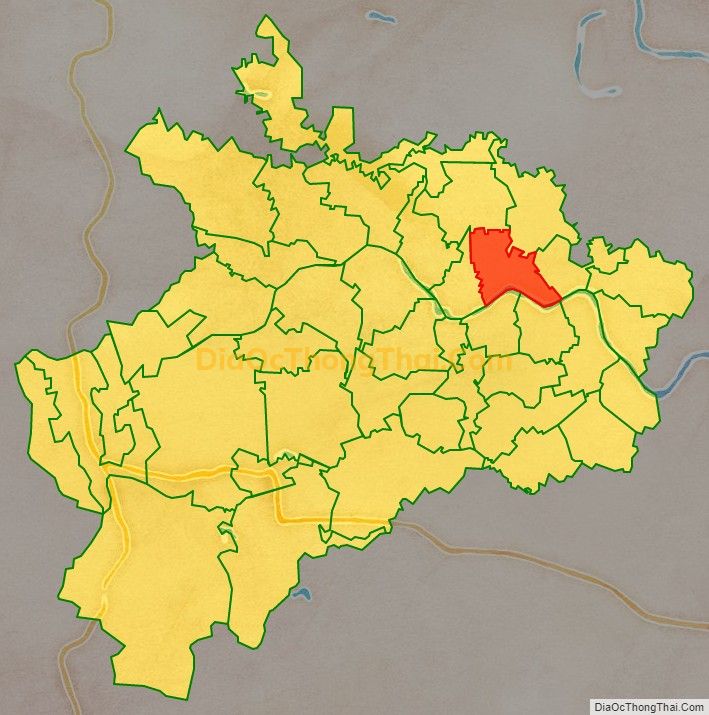 Bản đồ vị trí và địa giới hành chính Xã Xuân Lai, huyện Thọ Xuân