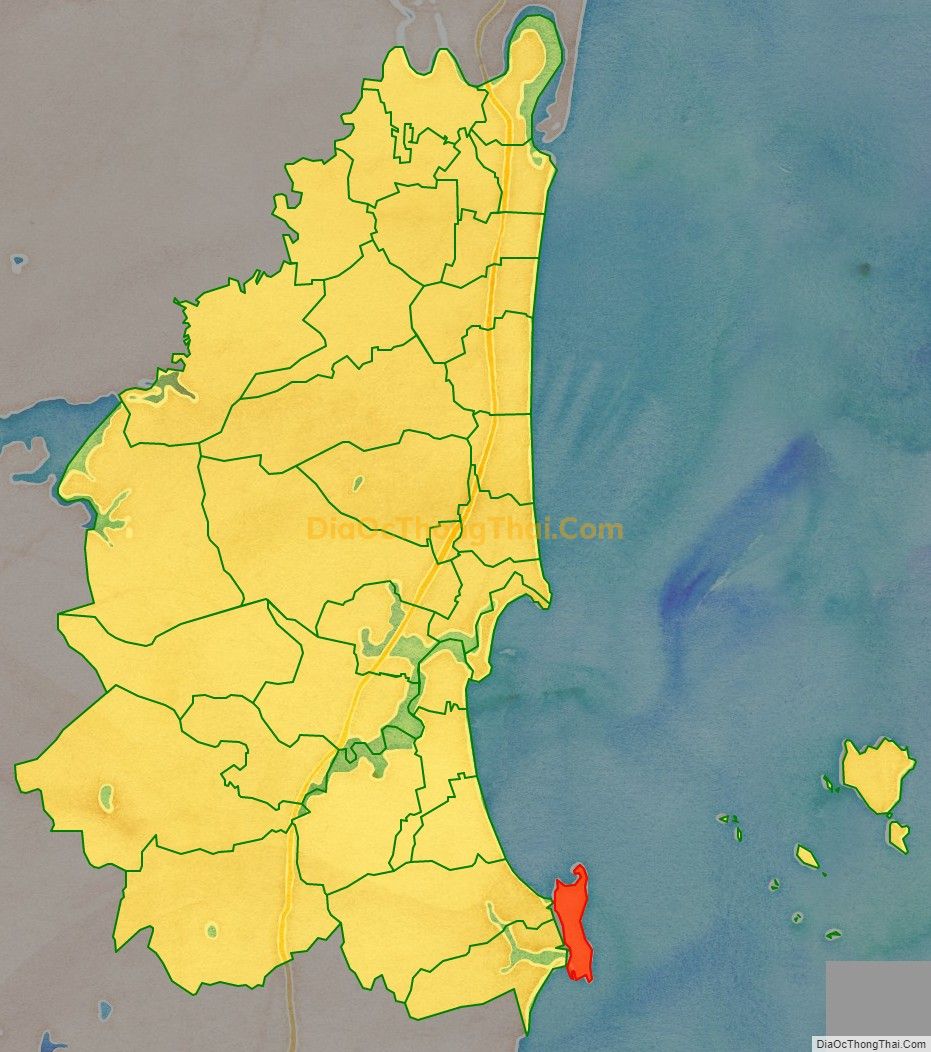 Bản đồ vị trí và địa giới hành chính Xã Nghi Sơn, thị xã Nghi Sơn