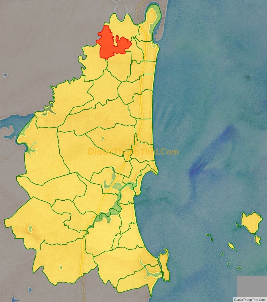 Bản đồ vị trí và địa giới hành chính Xã Thanh Sơn, thị xã Nghi Sơn