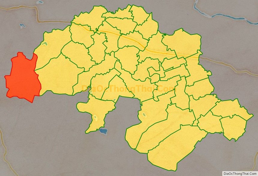 Bản đồ vị trí và địa giới hành chính Xã Bình Sơn, huyện Triệu Sơn