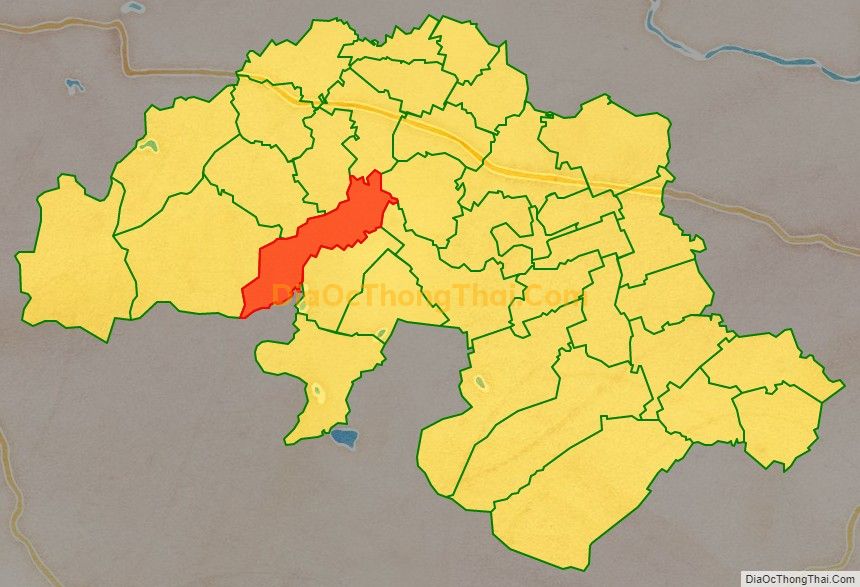 Bản đồ vị trí và địa giới hành chính Xã Hợp Lý, huyện Triệu Sơn