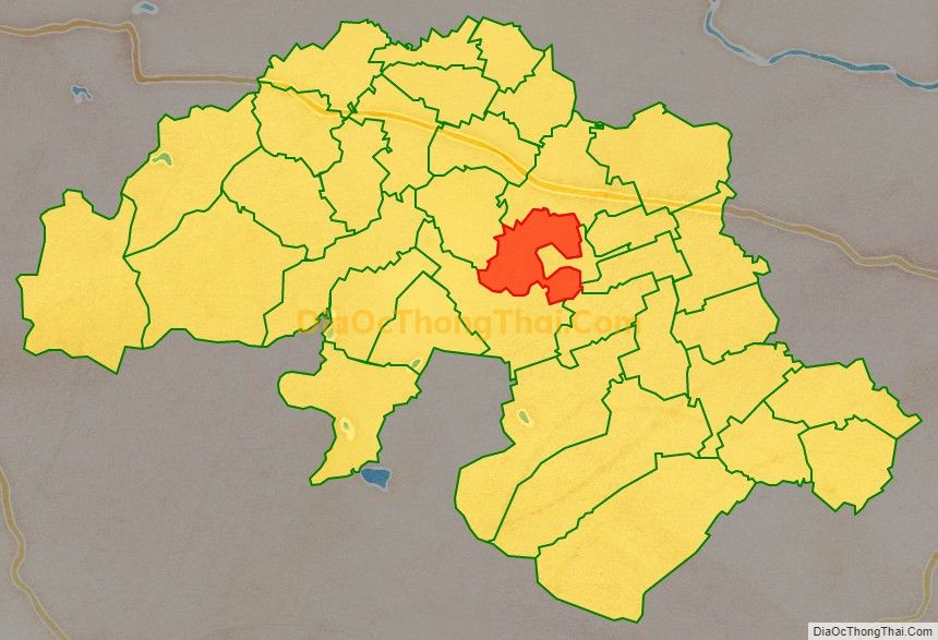 Bản đồ vị trí và địa giới hành chính Xã Minh Sơn, huyện Triệu Sơn