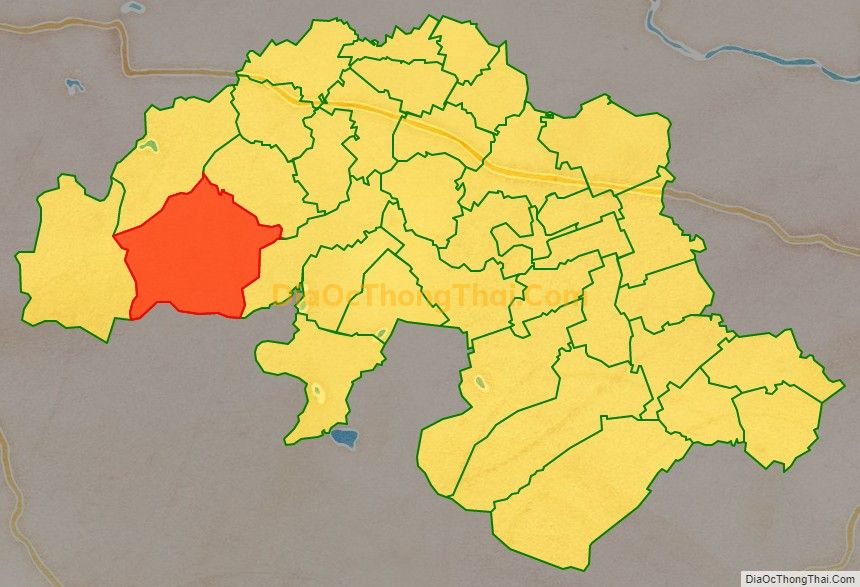 Bản đồ vị trí và địa giới hành chính Xã Thọ Bình, huyện Triệu Sơn