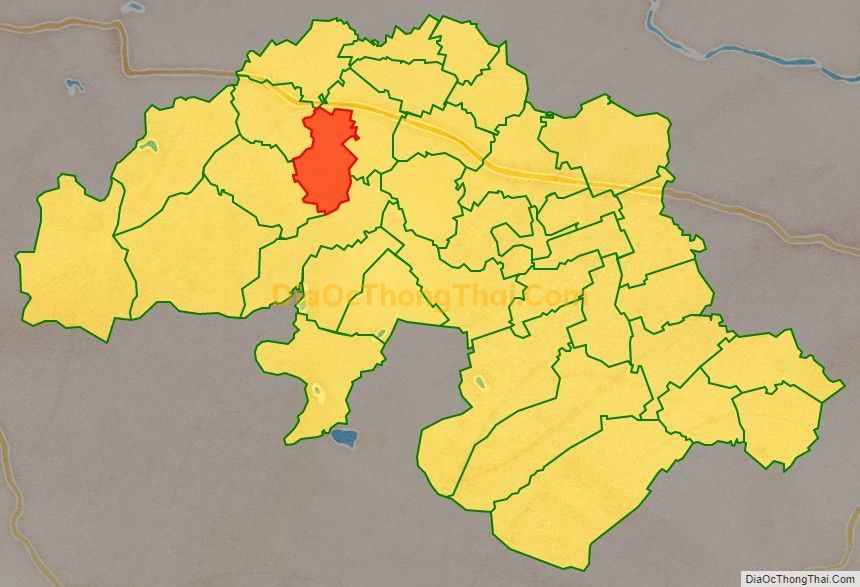 Bản đồ vị trí và địa giới hành chính Xã Xuân Thọ, huyện Triệu Sơn