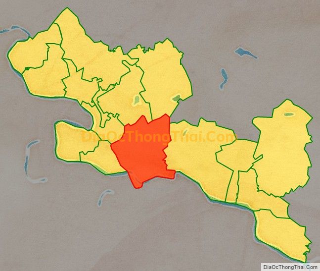 Bản đồ vị trí và địa giới hành chính Xã Vĩnh Hòa, huyện Vĩnh Lộc
