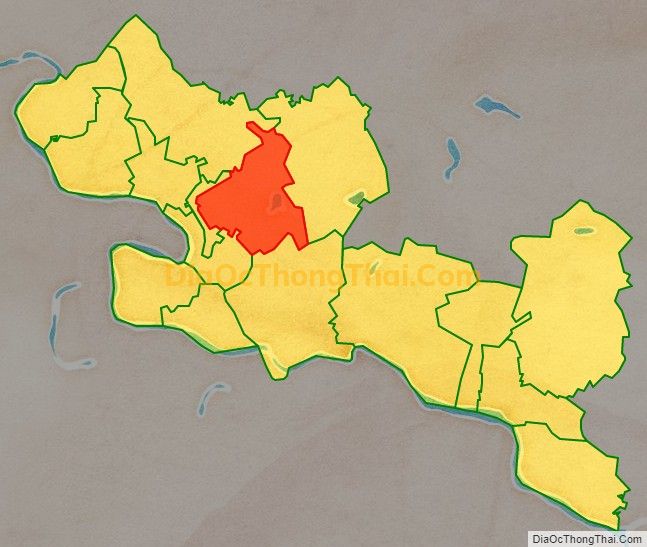 Bản đồ vị trí và địa giới hành chính Xã Vĩnh Phúc, huyện Vĩnh Lộc
