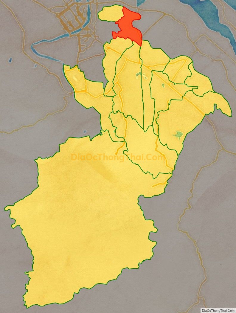 Bản đồ vị trí và địa giới hành chính Xã Thủy Thanh, thị xã Hương Thủy