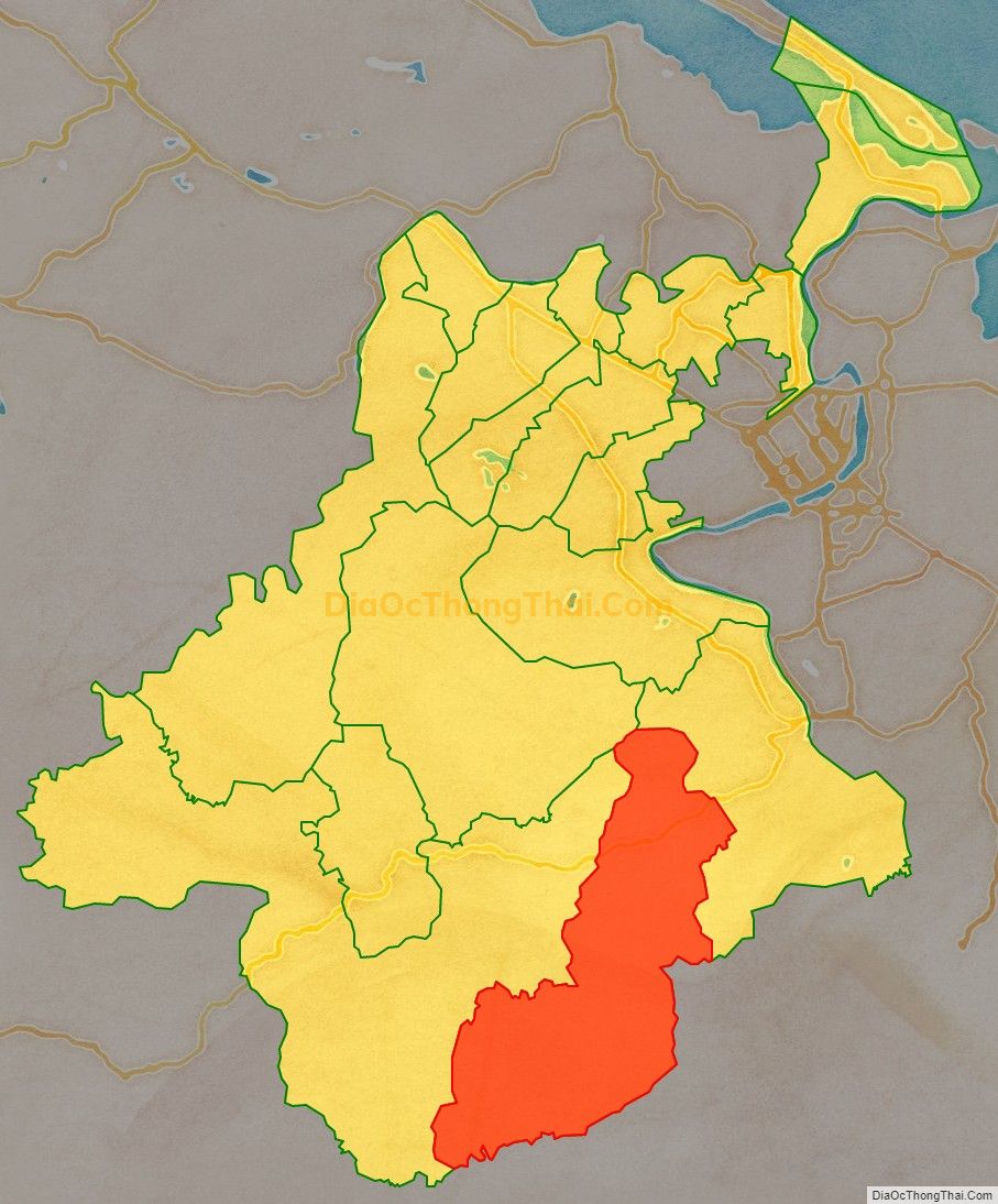 Bản đồ vị trí và địa giới hành chính Xã Bình Thành, thị xã Hương Trà