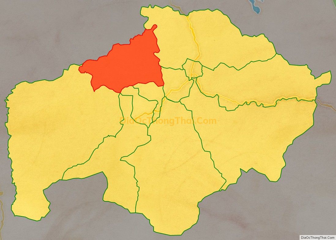 Bản đồ vị trí và địa giới hành chính Xã Hương Sơn, huyện Nam Đông
