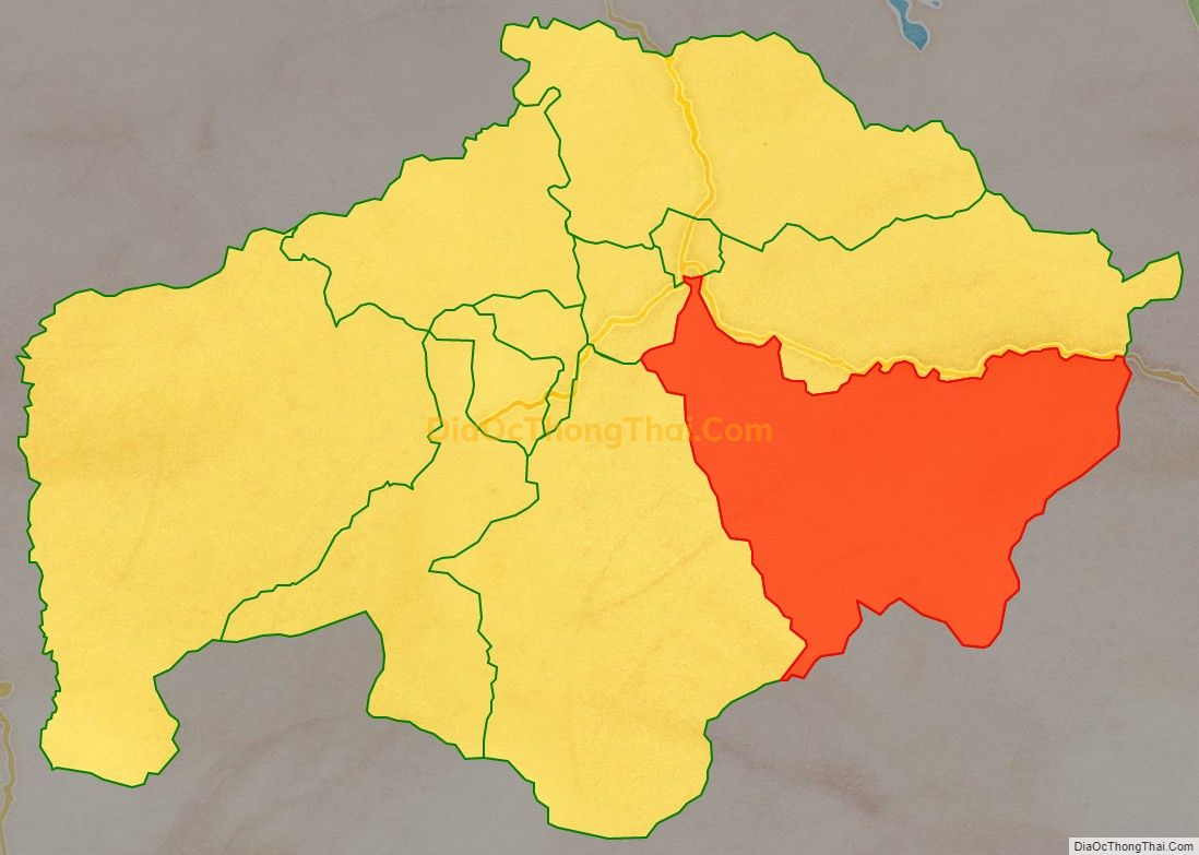 Bản đồ vị trí và địa giới hành chính Xã Thượng Lộ, huyện Nam Đông