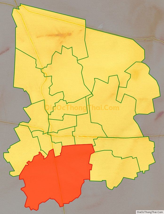 Bản đồ vị trí và địa giới hành chính Xã Long Khánh, thị xã Cai Lậy