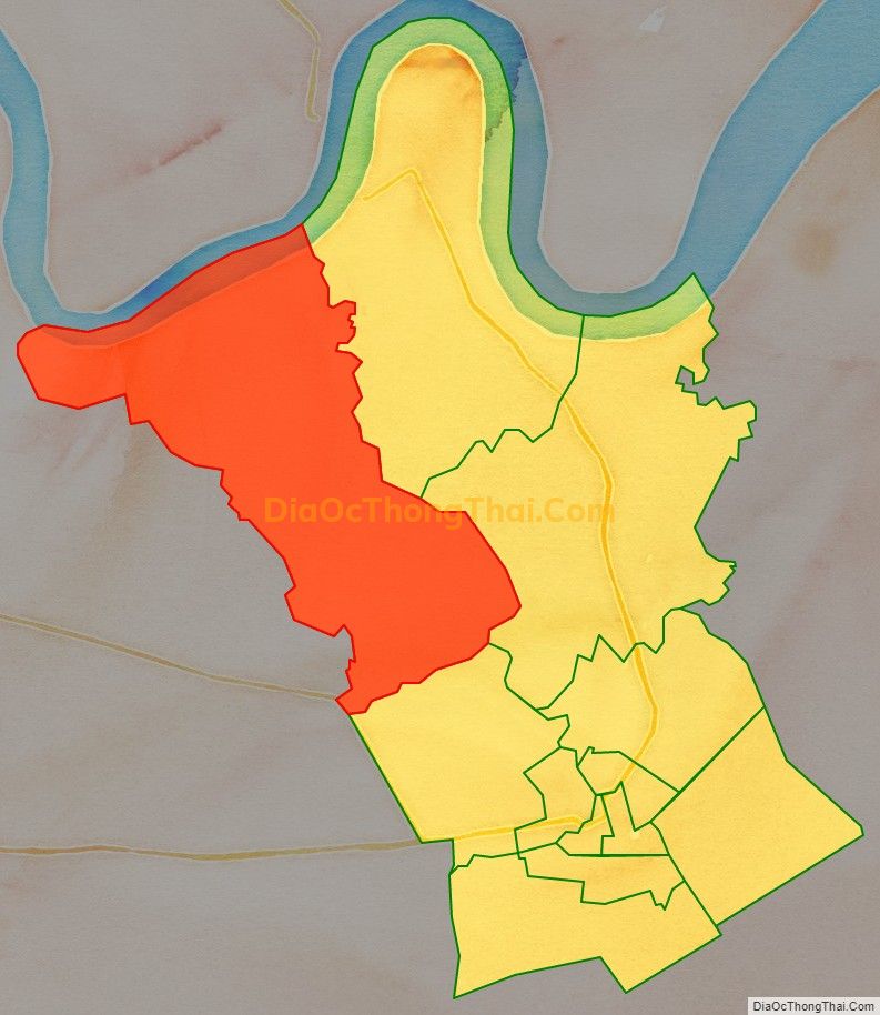 Bản đồ vị trí và địa giới hành chính Xã Bình Xuân, thị xã Gò Công