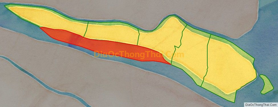 Bản đồ vị trí và địa giới hành chính Xã Tân Thạnh, huyện Tân Phú Đông