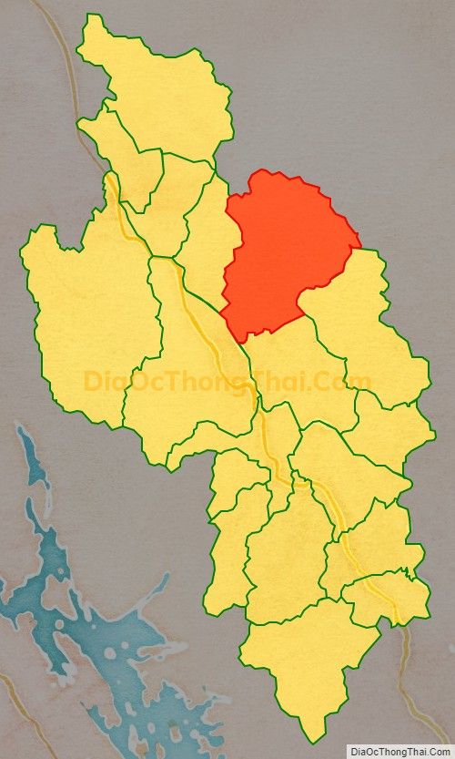 Bản đồ vị trí và địa giới hành chính Xã Phù Lưu, huyện Hàm Yên