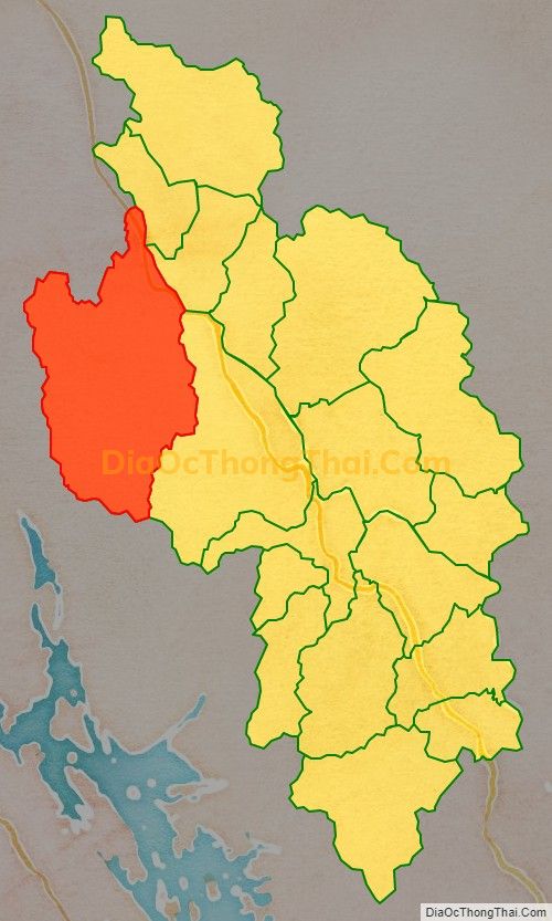 Bản đồ vị trí và địa giới hành chính Xã Yên Lâm, huyện Hàm Yên