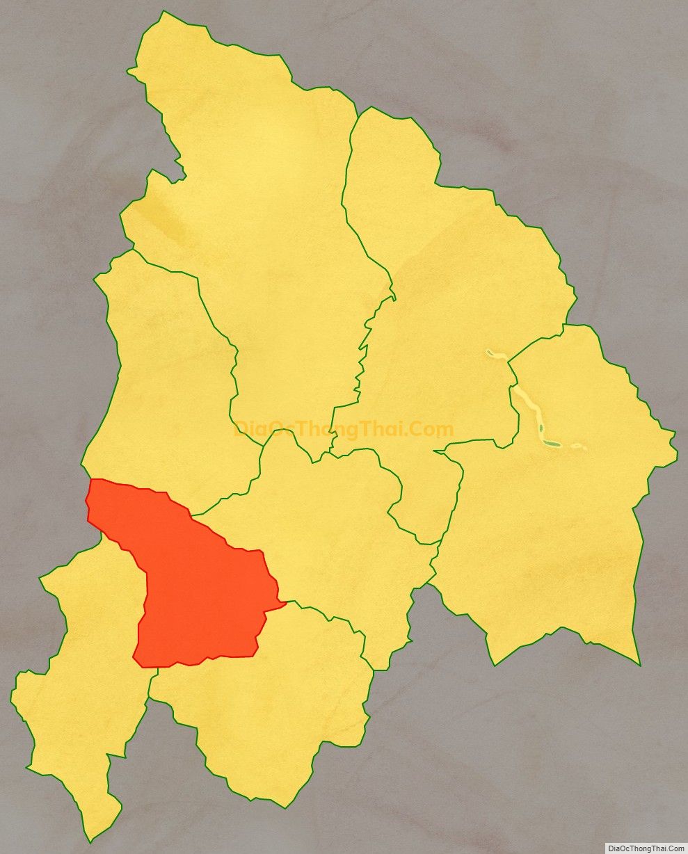 Bản đồ vị trí và địa giới hành chính Xã Bình An, huyện Lâm Bình