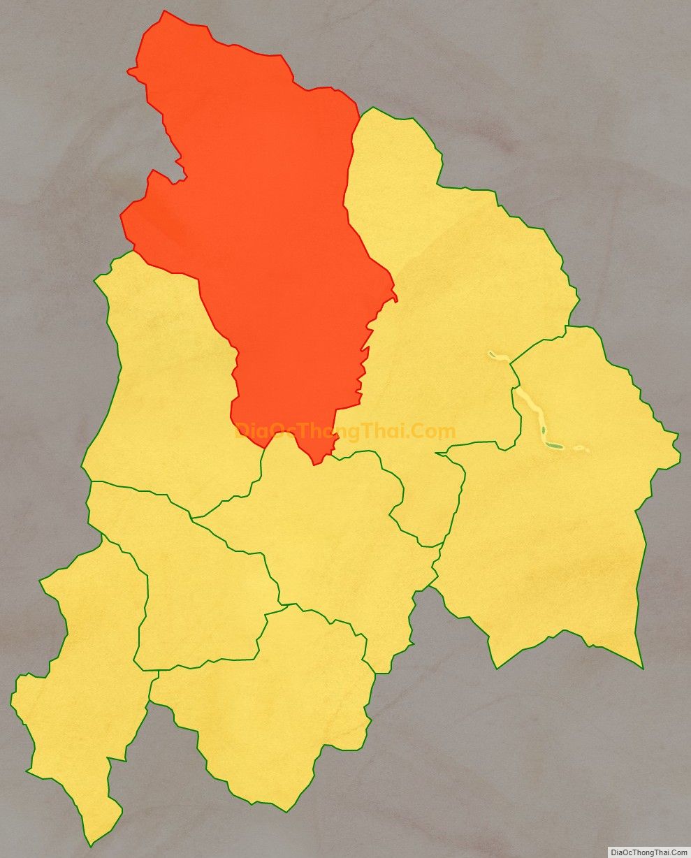 Bản đồ vị trí và địa giới hành chính Xã Phúc Yên, huyện Lâm Bình