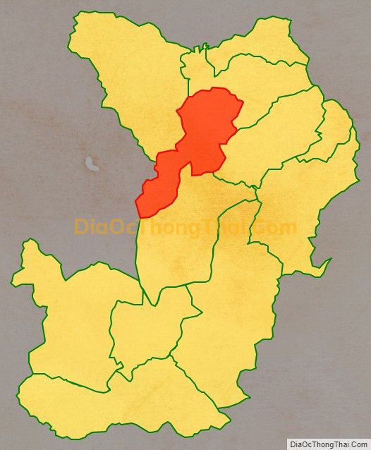 Bản đồ vị trí và địa giới hành chính Xã Côn Lôn, huyện Na Hang