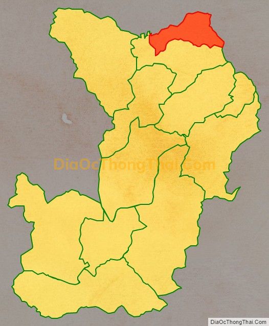 Bản đồ vị trí và địa giới hành chính Xã Thượng Giáp, huyện Na Hang
